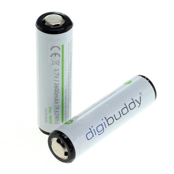 3,7V Li-Ion 18650 2600mAh Digibuddy