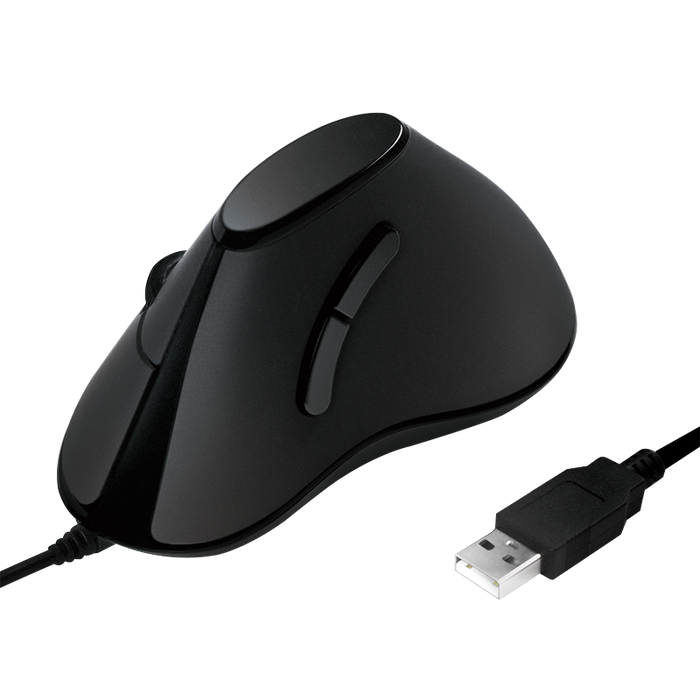 Maus Ergonomic vertical, 5-button sw