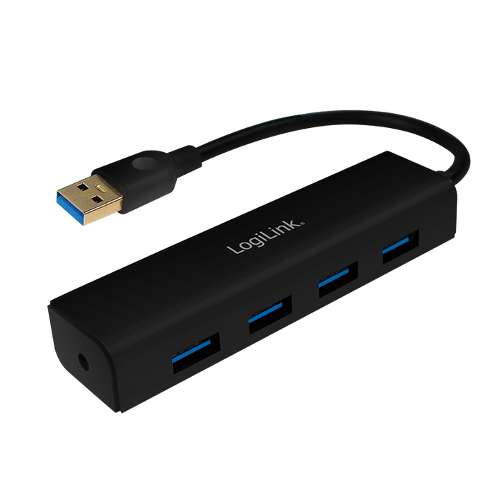 USB 3.0 Hub 4-fach 15cm Kabel