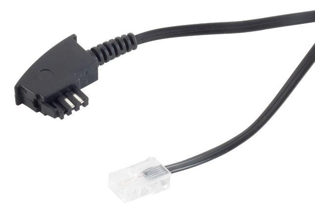 TAE-4F ->RJ45 3m Anschlußkabel V/DSL