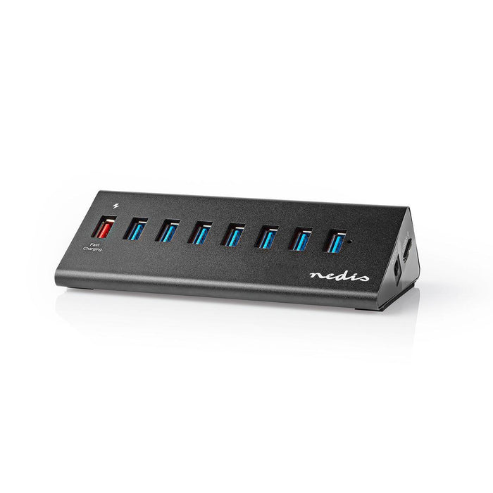 USB 3.0 Hub 8-fach QC3.0 inkl.NT