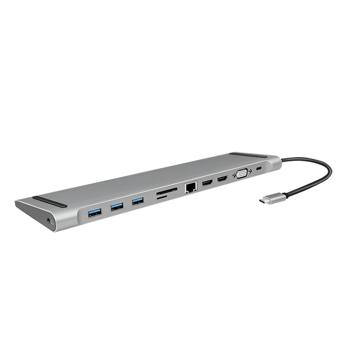 USB-C Dockingstation, 11-Port, PD  100W