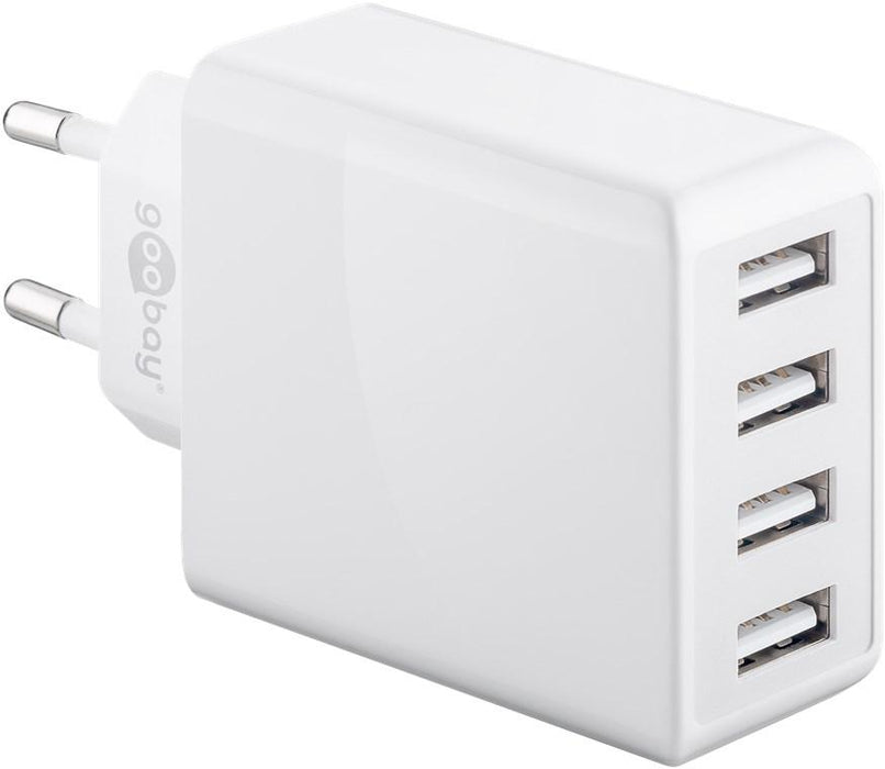 USB-Netzteil 4-fach USB 30W max. 3A