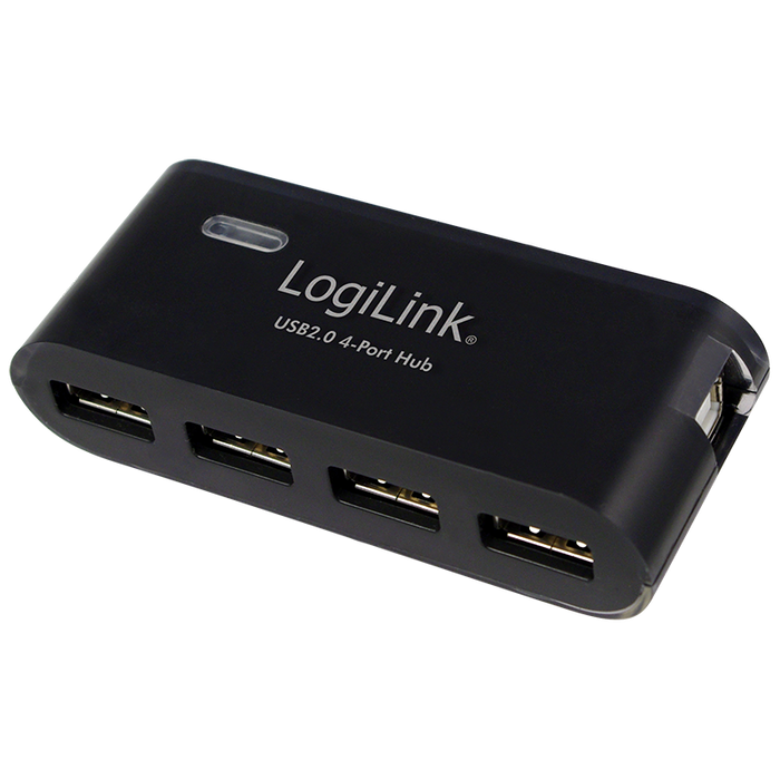 USB-Hub 2.0, 4 Port inkl. Netzteil