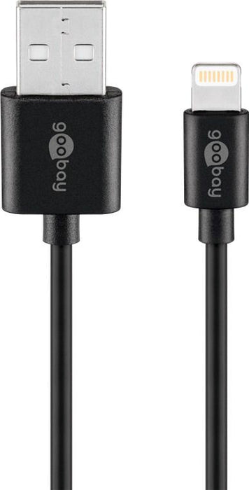 Lightning USB Kabel 1m schwarz