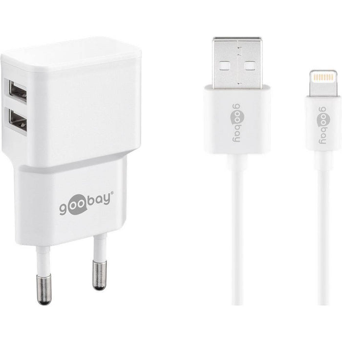 Apple Lightning Ladeset 2,4A goobay ws