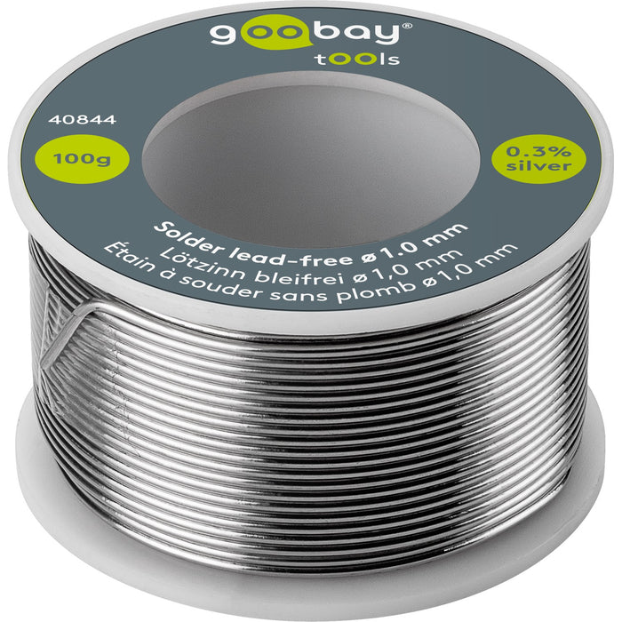 Lötzinn bleifrei 1mm/100g Sn99/CU1 3%