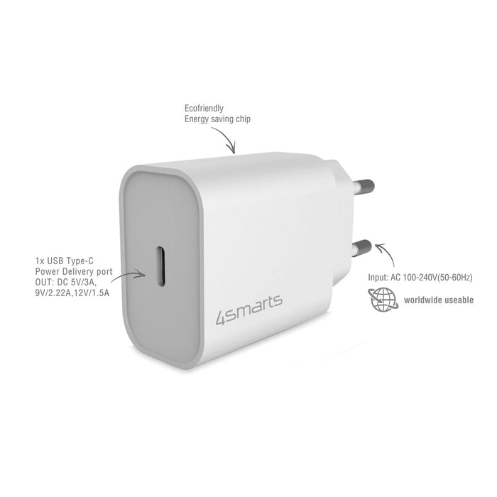 USB-Netzteil Set 20W PD USB-C->USB-C