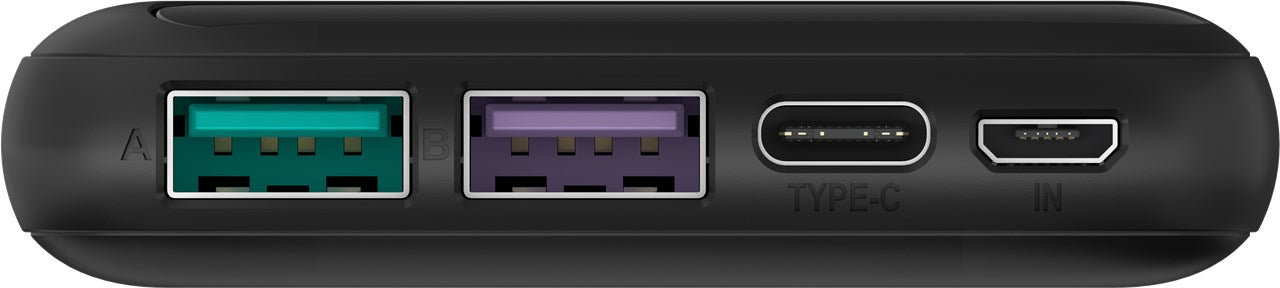 Powerbank 10Ah goobay 2-fach QC3.0 LCD