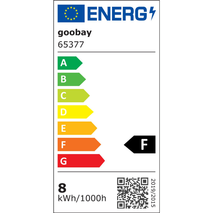 LED-GU10 8W 650lm 3000K ww goobay 38°