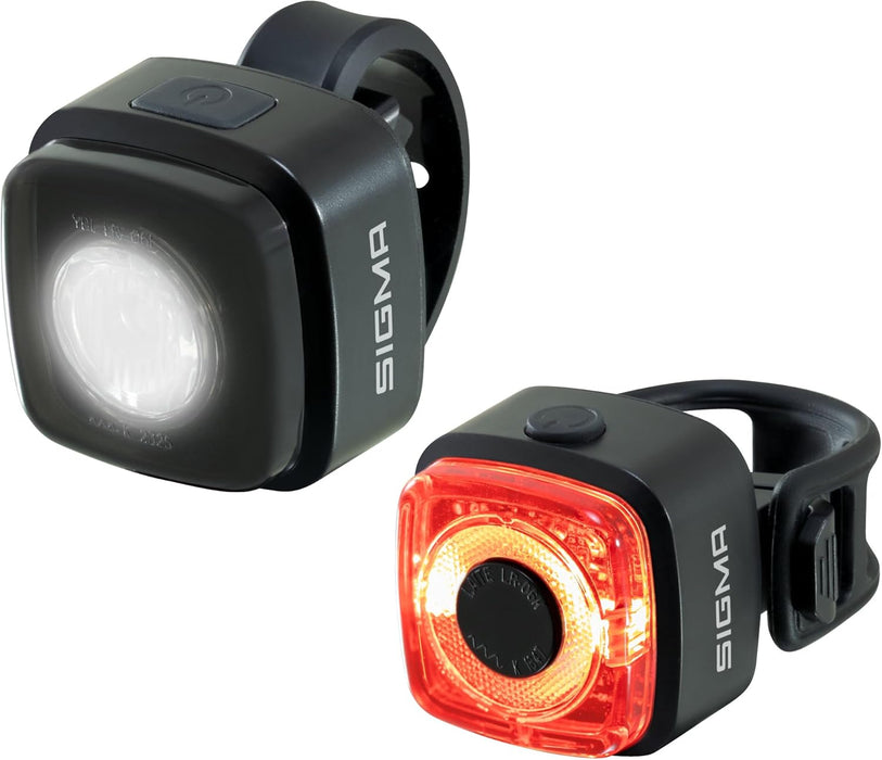 Fahrrad-Leuchtenset AURA Micro USB-C