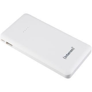 Powerbank 10Ah Intenso S10000 Slim Weiß mit integr. Micro-USB Kabel