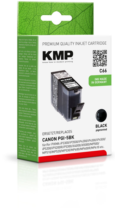 Canon KMP PGI-5Bk Chip schwarz 26ml