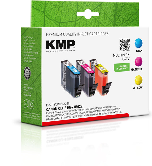 Canon KMP Set iP4500, 1x cyan, magenta,