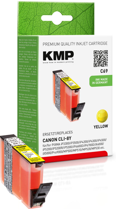 Canon KMP CLI-8Y Chip gelb 13ml