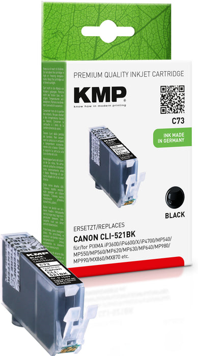 Canon KMP CLI-521BK Pixma IP3600/4600/