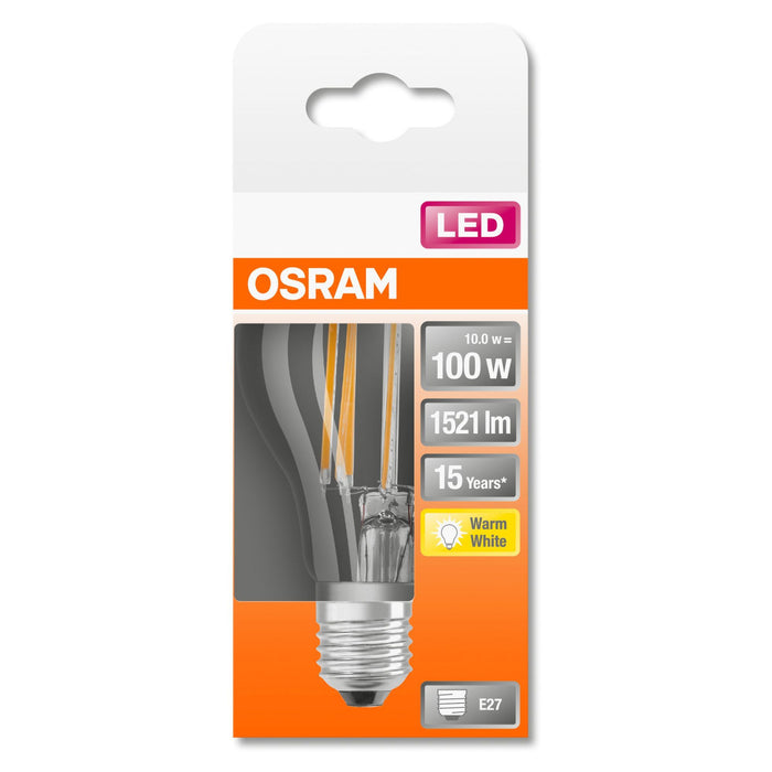 LED-E27 12w 1420lm A100 Filament Osram