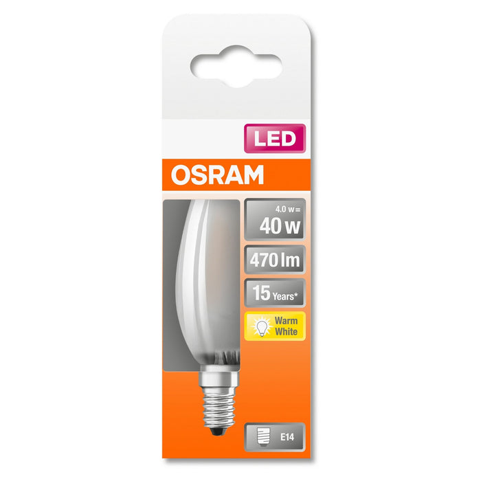 LED-E14 5W 470lm Kerze RETROfit Osram