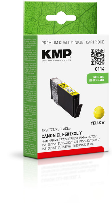 Canon KMP CLI-581 XXL yellow