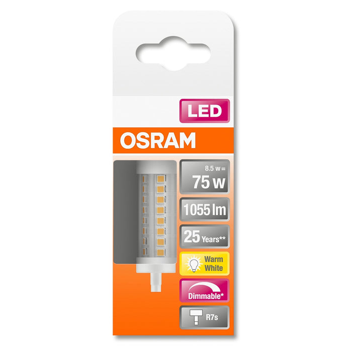 LED-R7s 7,5W 1055lm 78mm dimmbar OSRAM