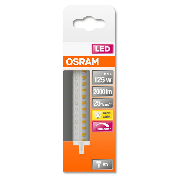 LED-R7s 15W 2000lm 118mm dimmbar OSRAM