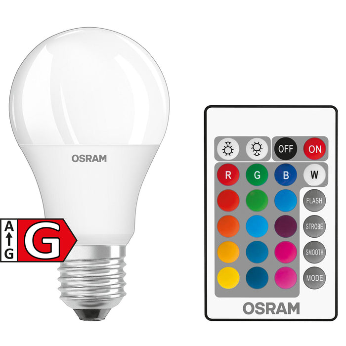 LED-E27 9W 810lm RGB+WW dimmbar Osram