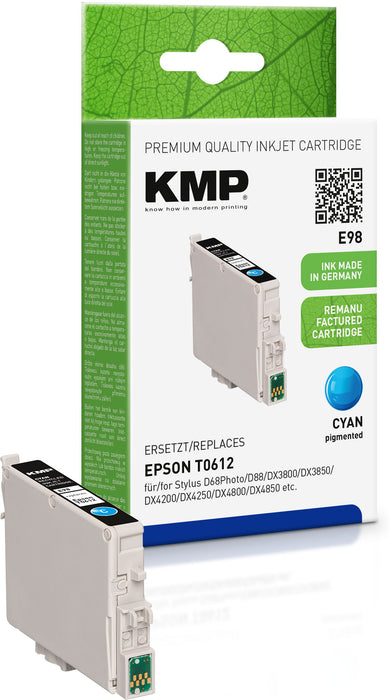 Tintenpatrone | Epson | T0612 | Cyan | KMP