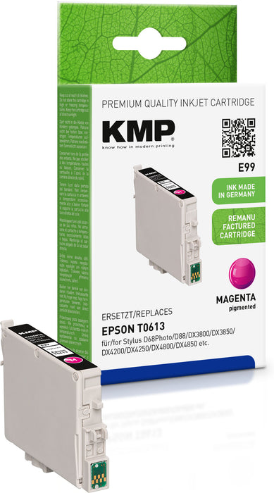 Tintenpatrone | Epson | T0613 | Magenta | KMP