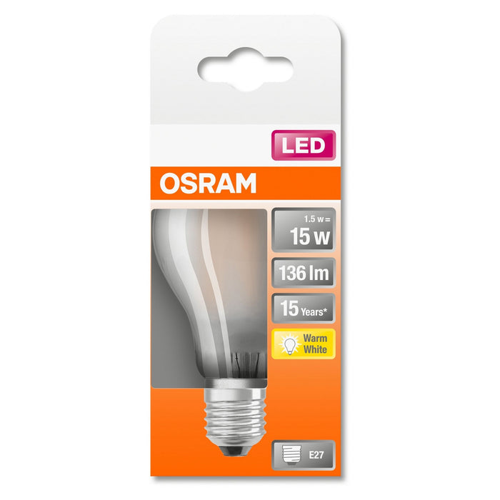 LED-E27 1,6W 136lm 2700K Filament Osram