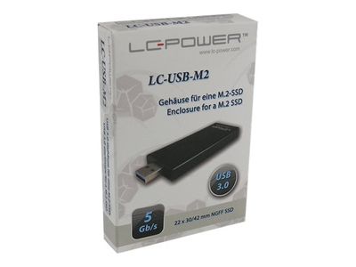 SSD-Gehäuse Stick M.2 -> USB3.0 bis 42mm