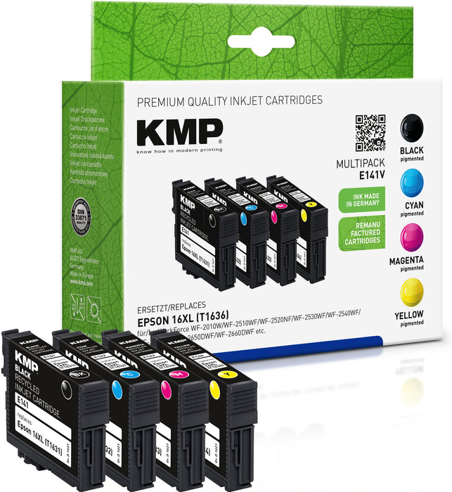 Tintenpatronen | Epson | 16 XL | T1636 | Multipack | KMP