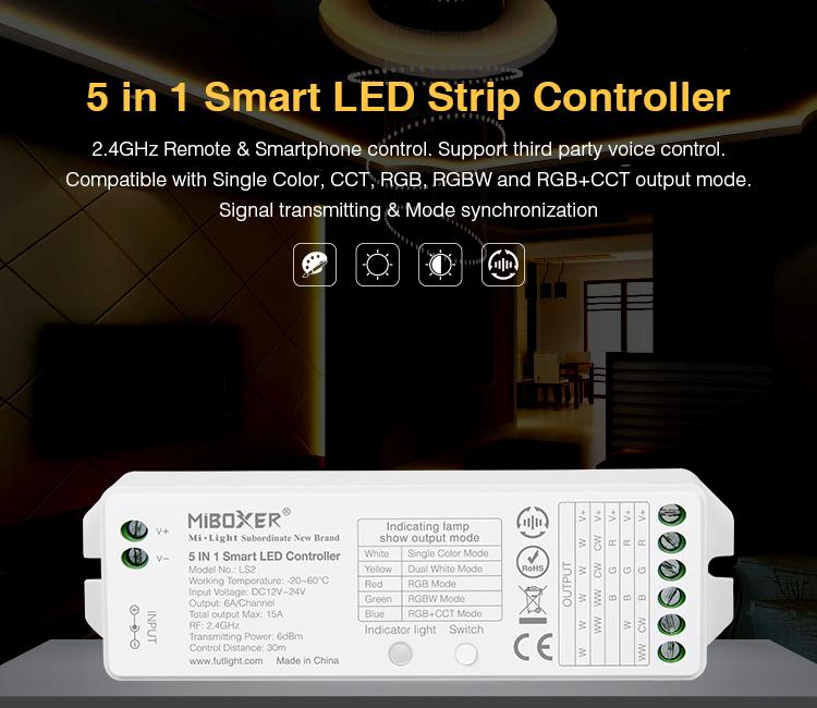 Funk LED Controller MiBoxer LS2 5in1 (komp. mit FUT089)