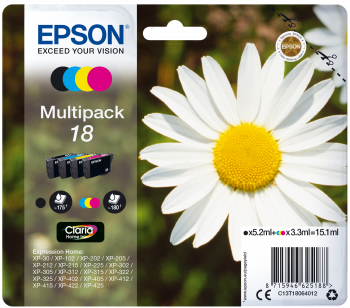 Tintenpatronen | Epson | 18 | Multipack | Original