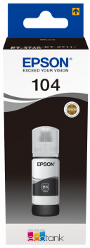 Epson EcoTank schwarz 70ml T104