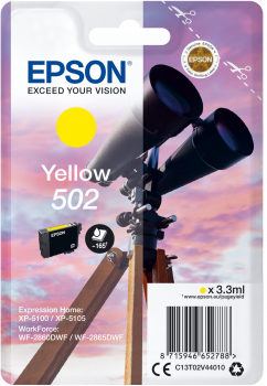 Epson 502 gelb 3,3ml (Fernglas)