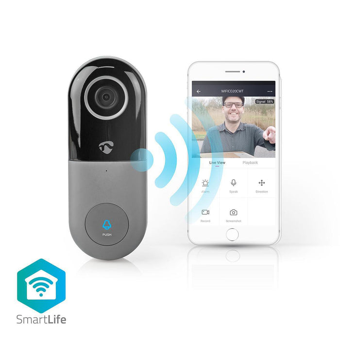 Smart Home Türklingel mit Kamera microSD