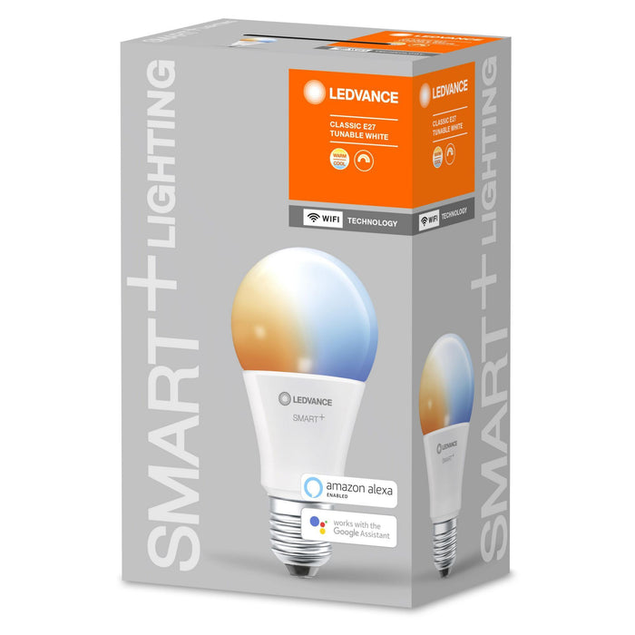 Smart+ WiFi LED-E27 9W 806lm CCT dim.