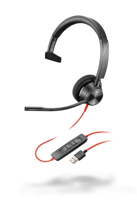 PC-Headset Poly 3310 Blackwire MONO