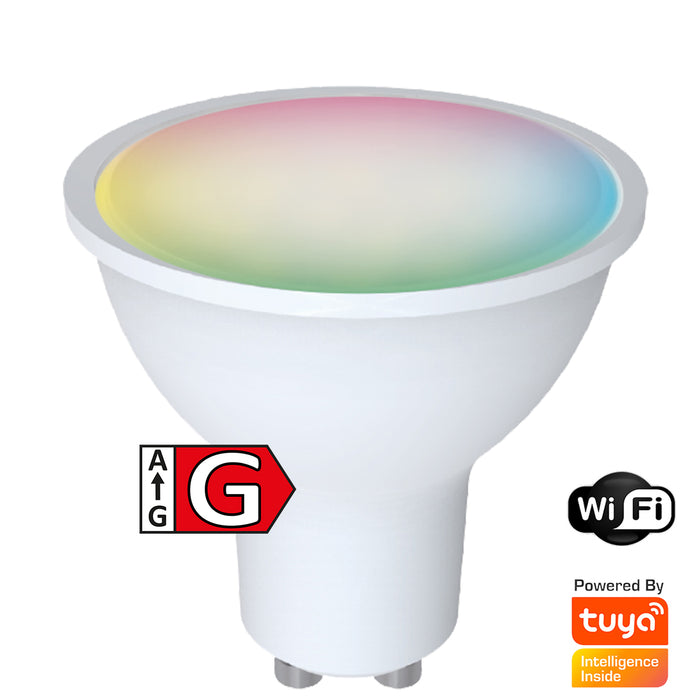 Smart Home GU10 5W 300lm RGB-CCT tuya