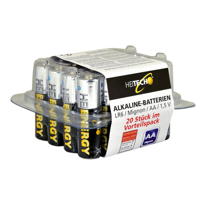 Mignon Heitech 20er-Pack Alkaline