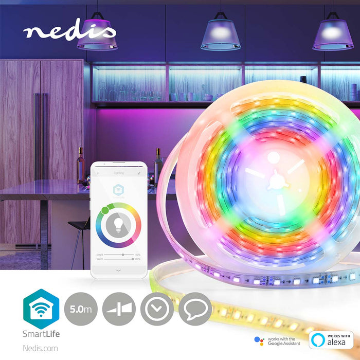 Smart Home LED-Stripe RGB+WW, 5m IP65