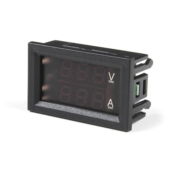 Mini Digital Voltmeter Ammeter 30V 10A — Omega electronic GmbH
