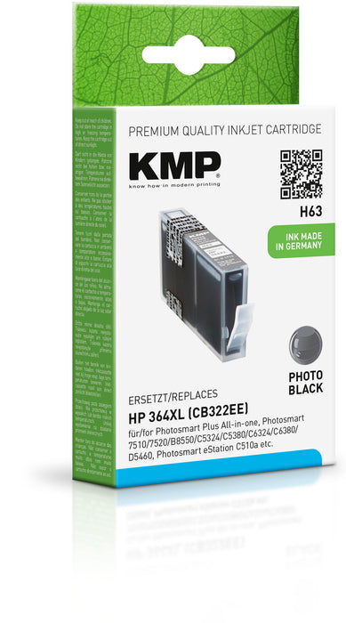 HP KMP H63 364XL photo schwarz, 13ml