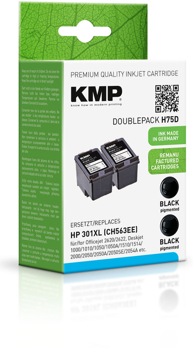 HP CH563EE 301XL sw DoppelPack KMP