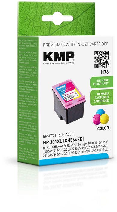 HP CH564EE 301XL farbig KMP wiederbe.