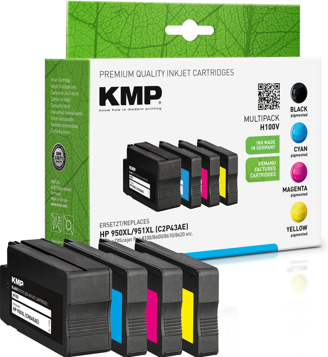 HP KMP H100V HP 950XL Multipack farbe&sw