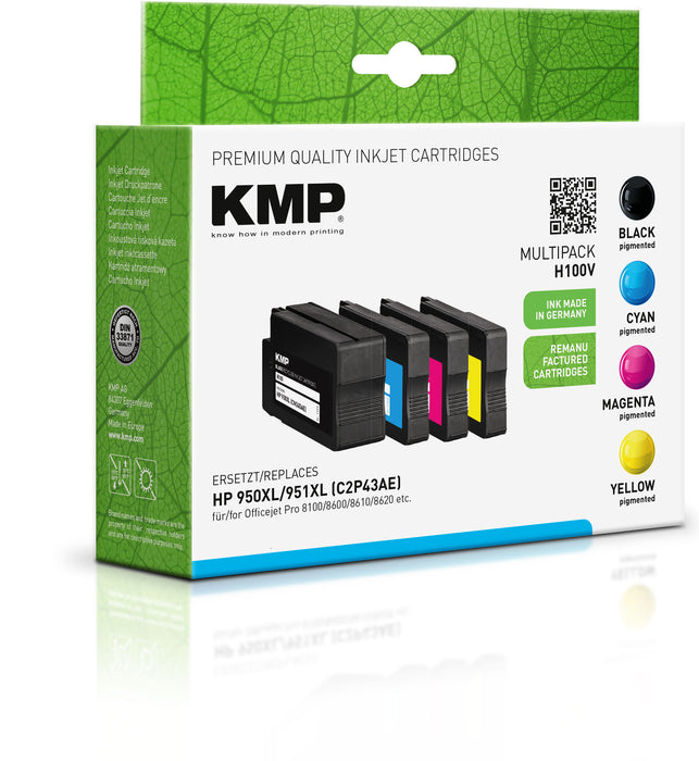 HP KMP H100V HP 950XL Multipack farbe&sw
