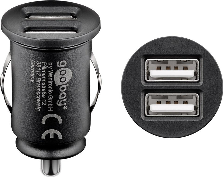 USB-Netzteil 12V->5V 2,4A 2-fach — Omega electronic GmbH