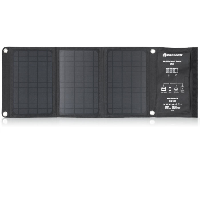 Solar-Panel 21W 1xUSB/1xDC 18V max. 1,1A