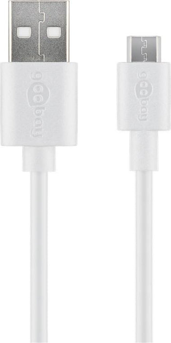 USB-Kabel A->Micro-B 1,8m ws